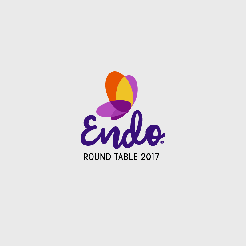 Isologotipo Endo Round Table. Compañía Biotecnológica.