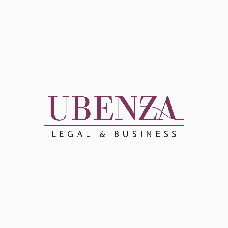 Isologotipo Ubenza Legal & Businesss.