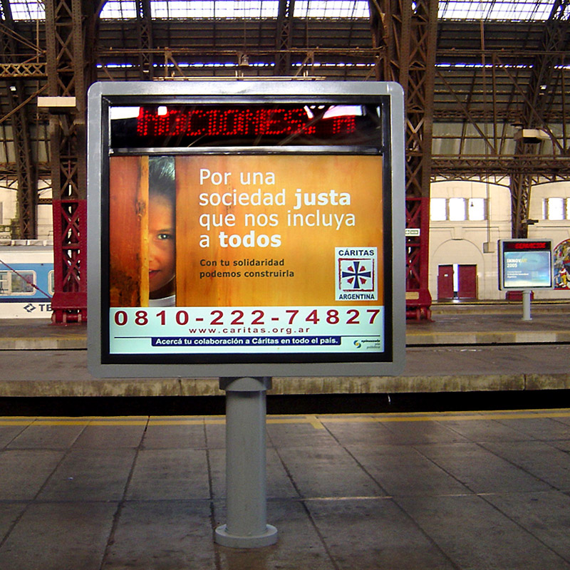 Cáritas Argentina.