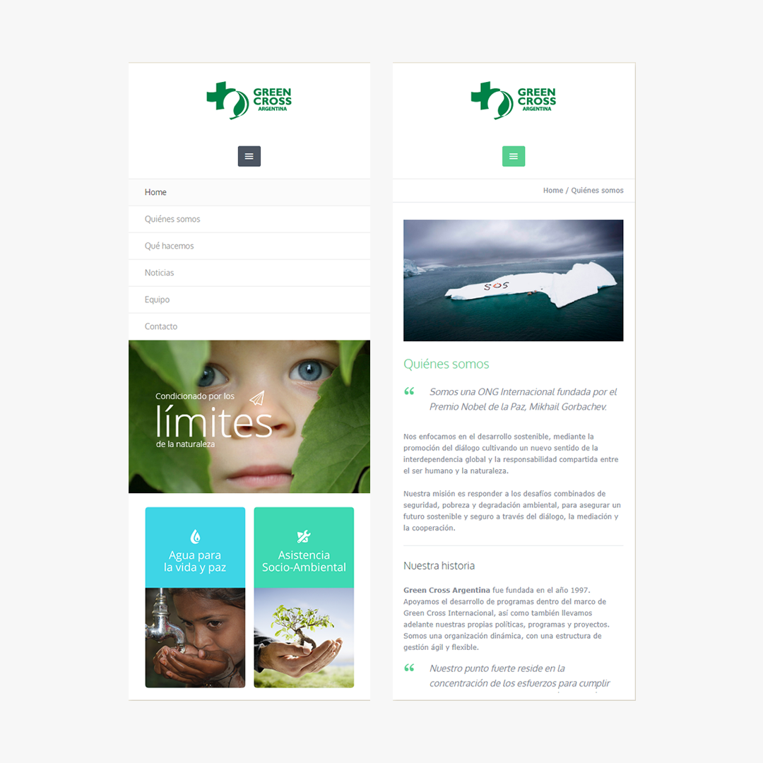 Green Cross Argentina. Página web.